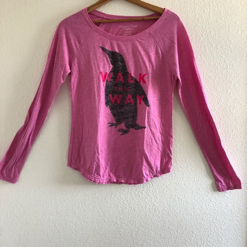 American Eagle Outfitters “Walk This Way” Shirt